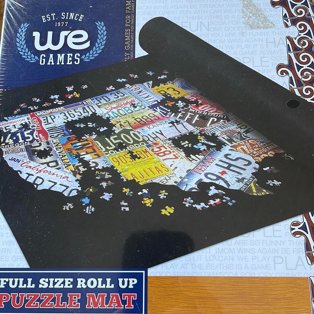 Full Size Roll Up Puzzle Mat